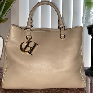 Carolina Herrera Leather Handbag